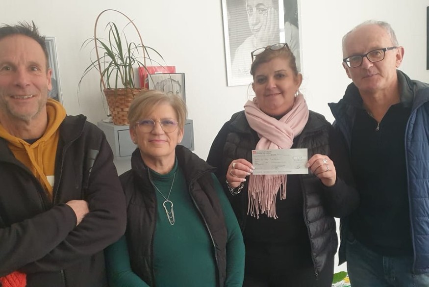 Ul'Team défi : un chèque de 550 euros remis aux Restos du cœur de Montluçon