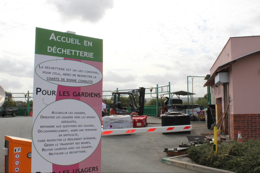 Bientôt de nouvelles bennes de collecte dans les déchetteries du secteur