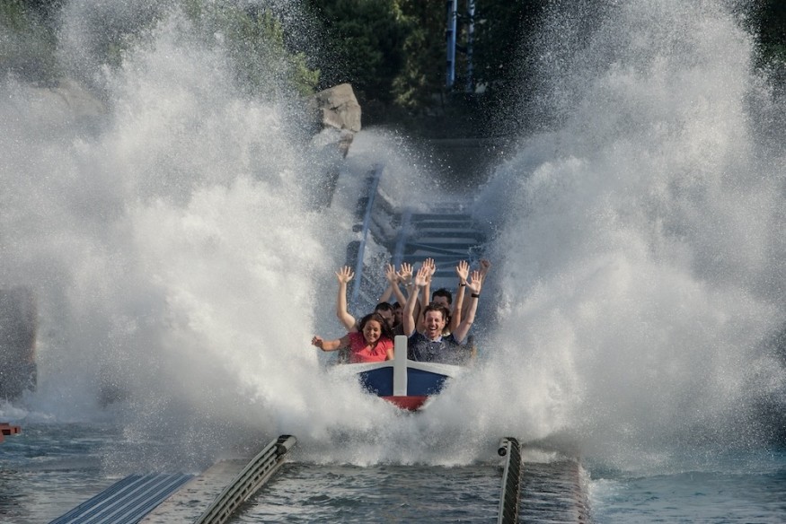 Le rollercoaster aquatique Fjord explorer, grosse nouveauté pour la nouvelle saison du Pal