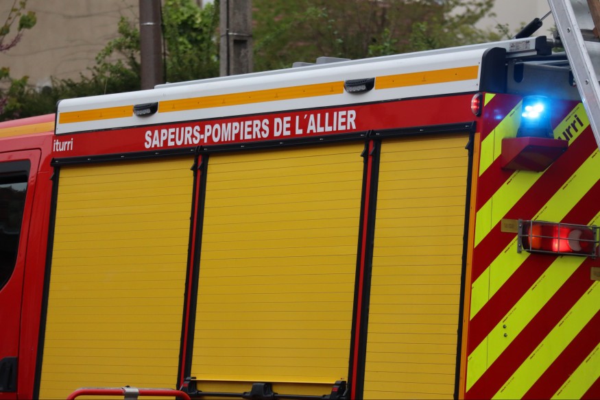 Un septuagénaire en urgence relative après un incendie dans son appartement dans le quartier Rimard